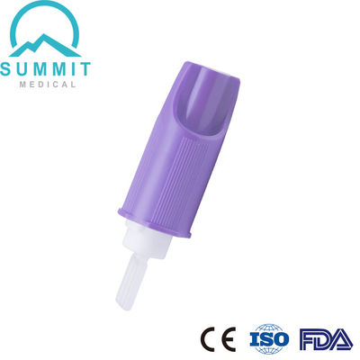 30G dispositivo automático da lanceta da segurança da profundidade da agulha 1.4mm, roxo, 100 partes pelo bloco