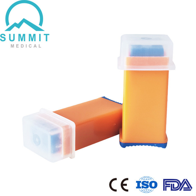 Dispositivo Lancing esterilizado gama do auto clique para a laranja rápida do teste 21G 2.2mm