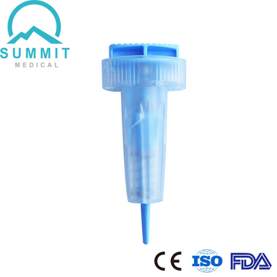 Lanceta estéril 28G 1.6mm da tecla para o teste da glicemia