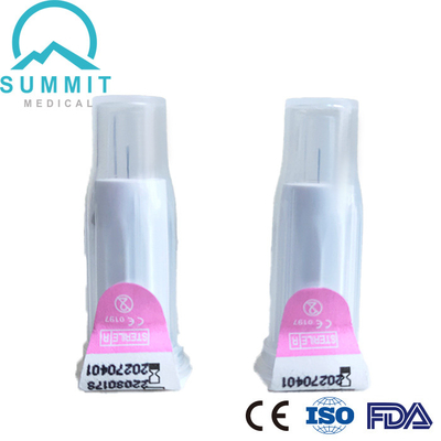 Insulina retrátil Pen Needle 31G 5mm da segurança com travamento do sistema para Max Protection