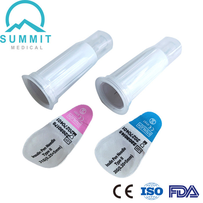 Travou automaticamente o diabético Pen Needles For Insulin Pens, 30G/31G 5mm