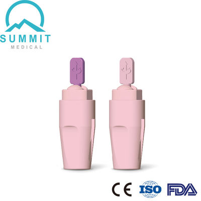 Lancet de Segurança Clínica de Sangue com Agulha Auto Retrátil 28G/ 1.8mm 30G/ 1.5mm