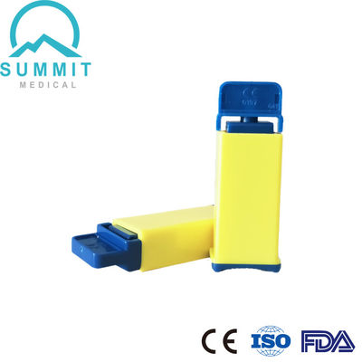 Dispositivo de lance auto-retrátil de um passo 26G 1,8 mm para análise de açúcar no sangue