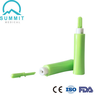 Lancet de furado automático com mecanismo de segurança autodestrutivo 23G 2.2mm para teste rápido