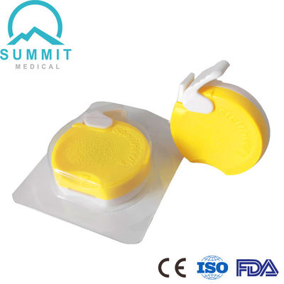 SteriHeel Plus Heel Lancet para recém-nascidos 1.0mm*2.5mm, Amarelo, 50 peças por caixa