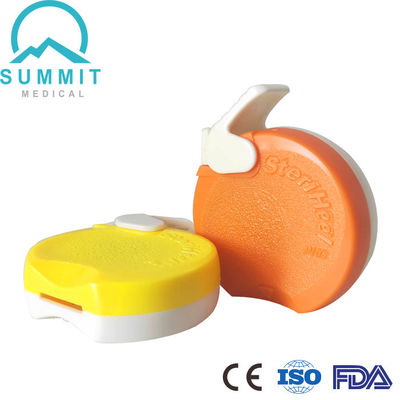 Dispositivo de incisão do calcanhar de uso único SteriHeel Plus para bebés prematuros e lactentes