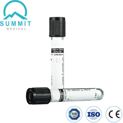 Tubo ESR de topo preto com aditivo de 3,8% de Cirtrato de Sódio (0,129 mol/L)