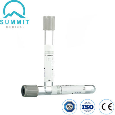 2 ml de tubo de glicose, grão, aditivo de fluoreto de sódio com K2EDTA