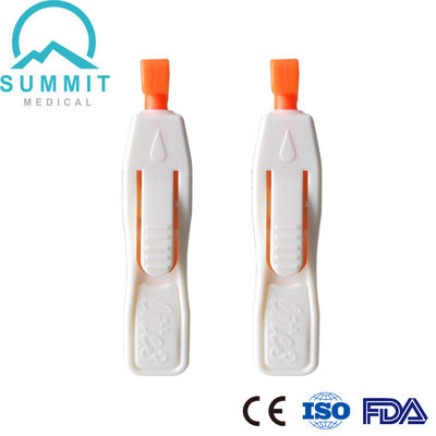 Lancetas estéreis para punção digital 21G 1,8MM