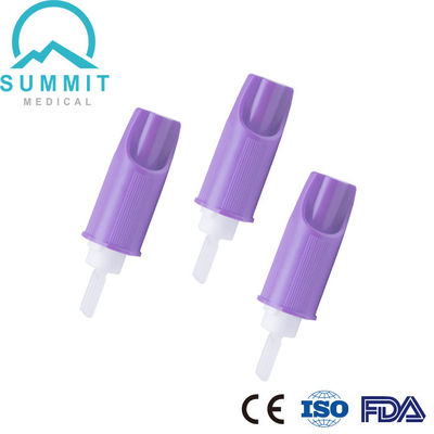 30G dispositivo automático da lanceta da segurança da profundidade da agulha 1.4mm, roxo, 100 partes pelo bloco