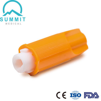 A pressão de MejorLance ativou a lanceta da segurança com torção fora do tampão protetor 28G 1.8mm