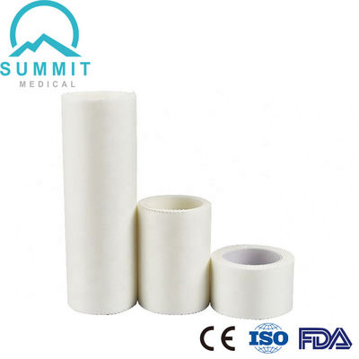 Fita médica branca médica 1&quot; X 10yds de pano de pano de seda
