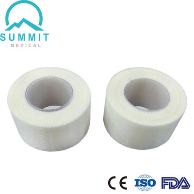 Fita médica branca médica 1&quot; X 10yds de pano de pano de seda