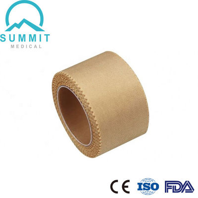 2.5cmX5m Tan Silk Surgical Adhesive Plaster com carretel plástico