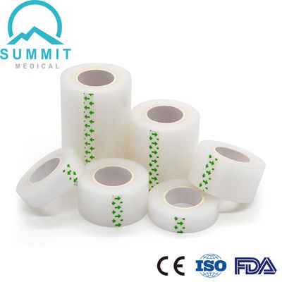 fita adesiva Hypoallergenic de 50mmX9.14m, fita clara flexível transparente dos primeiros socorros
