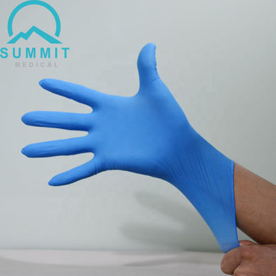 ASTM D6319 Textured 4 Mil Nitrile Disposable Examination Gloves