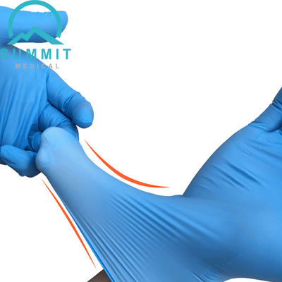 ASTM D6319 Textured 4 Mil Nitrile Disposable Examination Gloves
