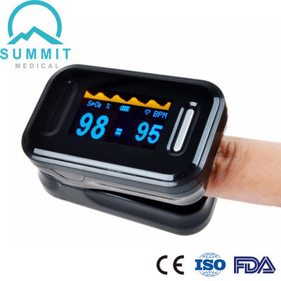 Monitor portátil da saturação do oxigênio do oxímetro do pulso da ponta do dedo de OLED Oximetry