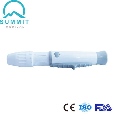 Profundidade de penetração médica de Pen Lancing Device With 6 da lanceta para o uso do diabético