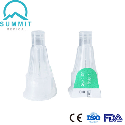 agulhas de Pen Needles Disposable Insulin Injection da insulina 31G 0.25*4mm verdes