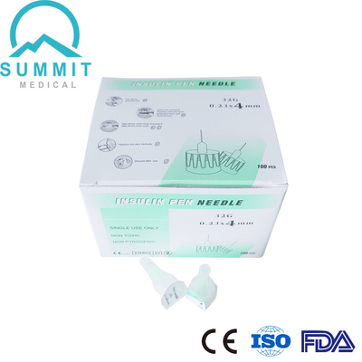 Diabético livre Pen Needles For Insulin Injections 32G 4mm da dor