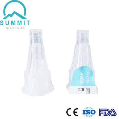 Micro insulina Pen Needles 32G 6mm (1/4&quot;) para injeções familiares da insulina
