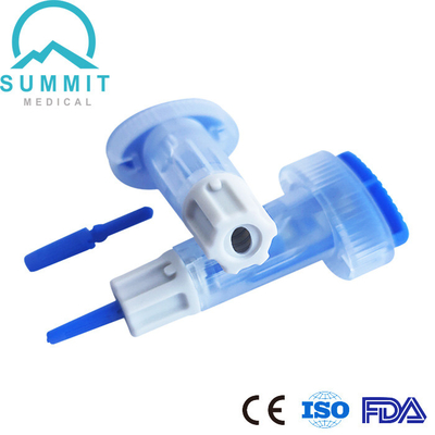 Agulha ajustável da lanceta 28G da segurança da profundidade com 3 profundidades de 1.2mm 1.4mm 1.8mm