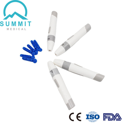 Lanceta de sangue Lancing indolor Pen With do dispositivo 5 profundidades ajustáveis