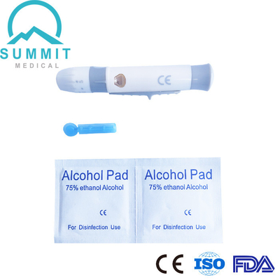 91mm Mini Blood Lancet Pen com o ejetor da segurança para o diabetes
