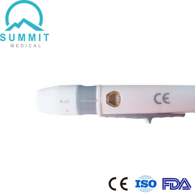 Sangue indolor Sugar Adjustable Lancet Pen do dispositivo da lanceta de Glucometer do projeto