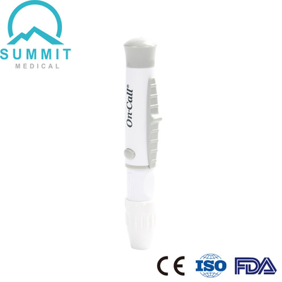 CE aprovado na lanceta de sangue ajustável Pen Blood Lancet Device da chamada