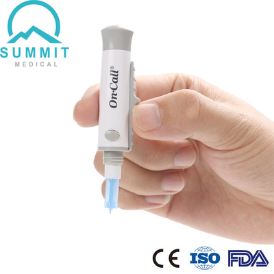 CE aprovado na lanceta de sangue ajustável Pen Blood Lancet Device da chamada
