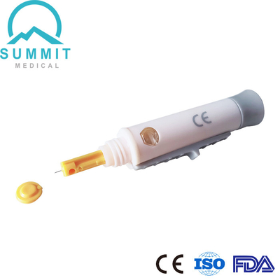 Mini Universal Pen Blood Lancet com 10 profundidades ajustáveis