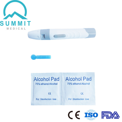 Testes superiores da glicose de Pen Blood Lancet For Blood da torção do diabetes
