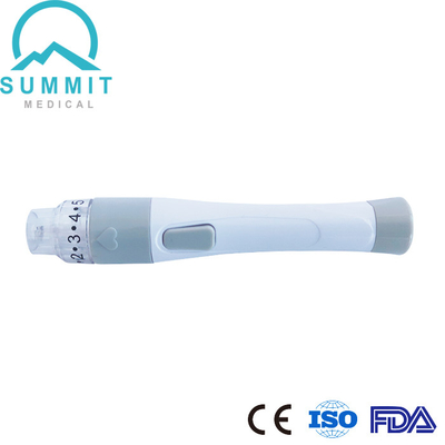 Agulha clara Pen For Blood Collection de Glucometer do tampão protetor