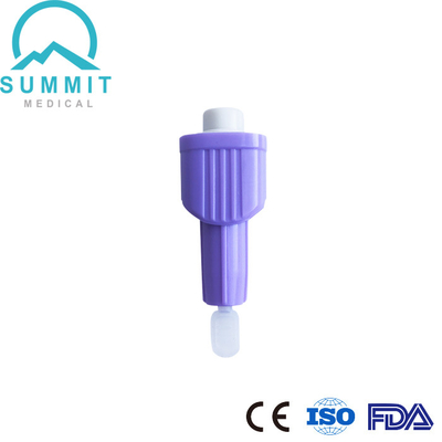 Lancetas superiores 30G 1.6mm da segurança da tecla para a amostra confortável do sangue