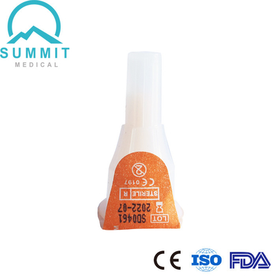 Insulina médica Pen Needles da cimeira (31G 6mm) 100 partes