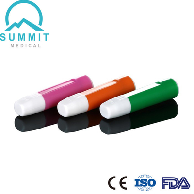 Auto lancetas retráteis 21G 1.8mm 2.2mm da segurança da agulha 2.8mm para o teste rápido Covid