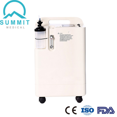 Concentrador médico do oxigênio portátil com caudal 5LPM