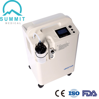 Concentrador médico do oxigênio portátil com caudal 5LPM