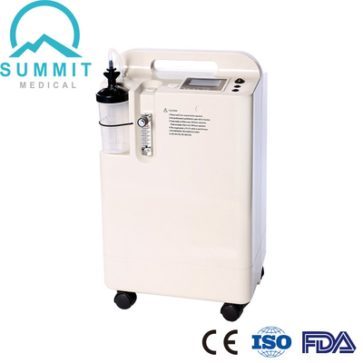 Concentrador médico do oxigênio portátil com caudal 5LPM