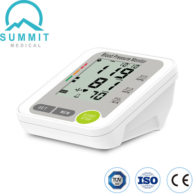 Tipo monitor eletrônico do braço da pressão sanguínea com punho 8,8&quot; - 12,6” memórias 198