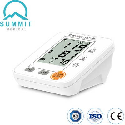 Máquina automática de Digitas BP com memória do painel LCD 2x120 do punho de 220 - de 320mm